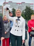 Ирина Чиркова приняла участие в линейке 35-й школе г. Архангельска